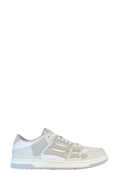 AMIRI Skeleton Low Top Sneaker Alabaster at Nordstrom