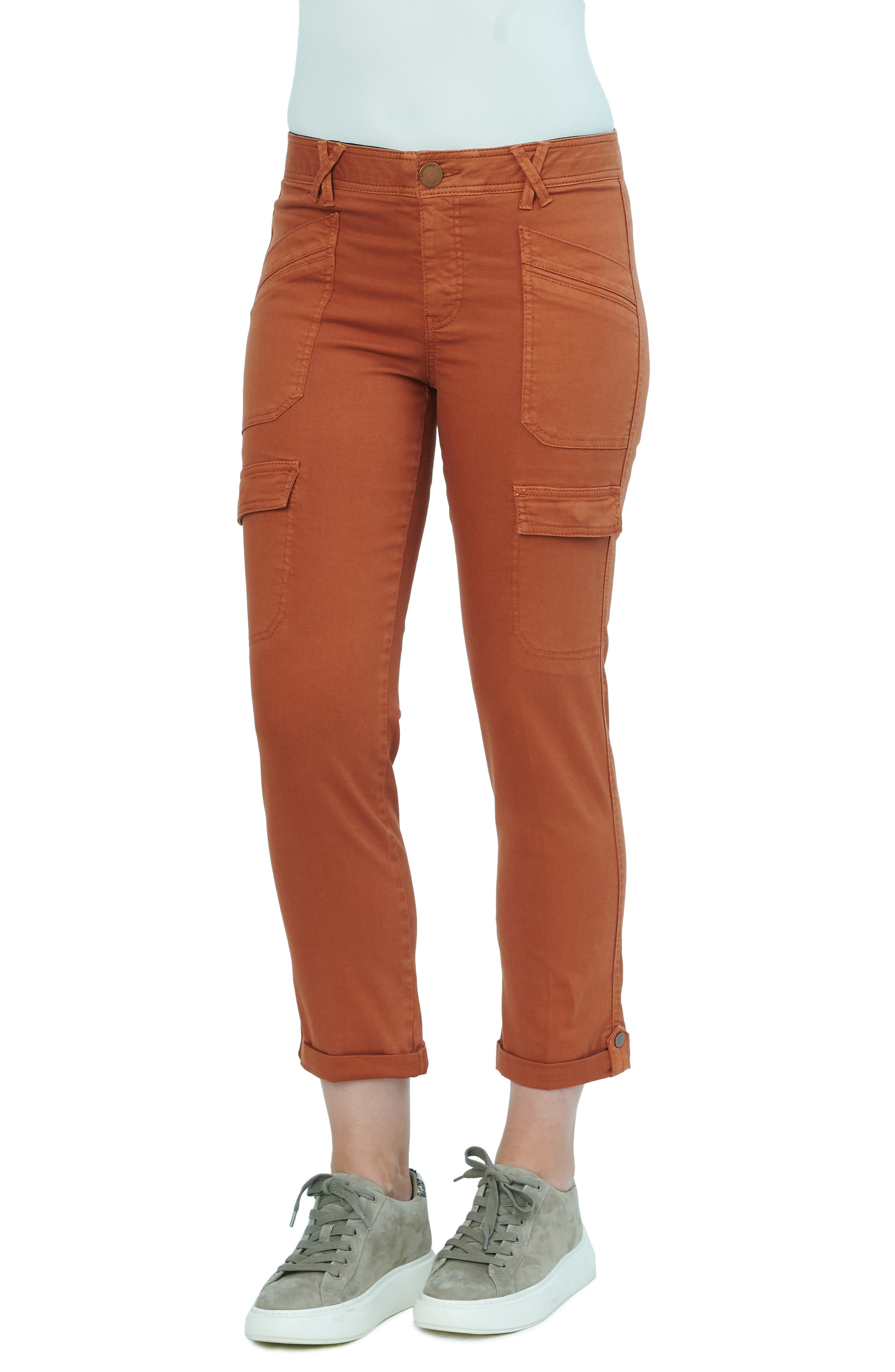 Women's Red Cropped \u0026 Capri Pants 