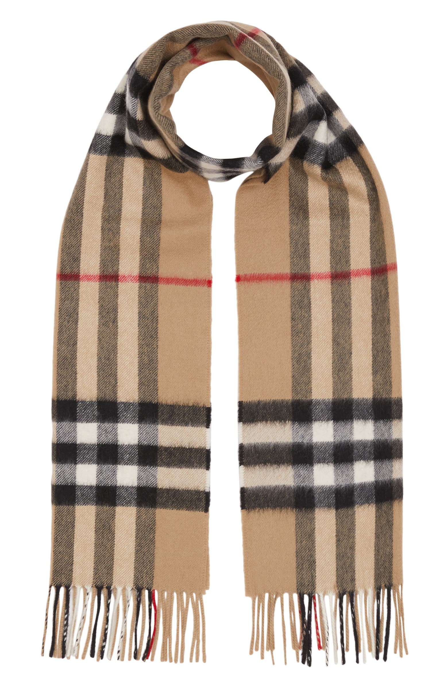 Burberry Giant Icon Check Cashmere Scarf | Nordstrom