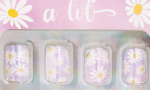 Shop Taste Beauty Kids' Lilac You A Lot Press-on Nails In Assorted