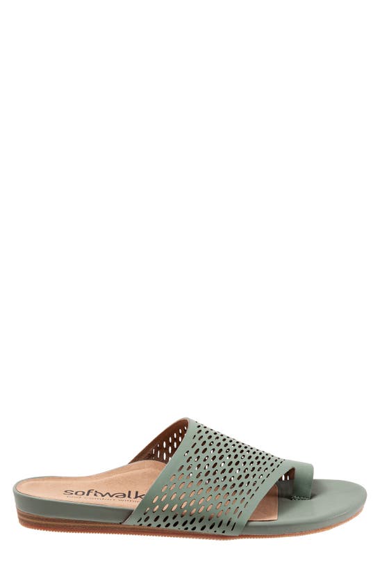 Shop Softwalk ® Corsica Ii Slide Sandal In Sage
