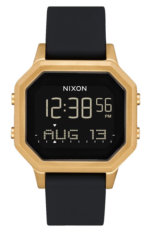 Nixon Siren Digital Watch, 36mm In Black