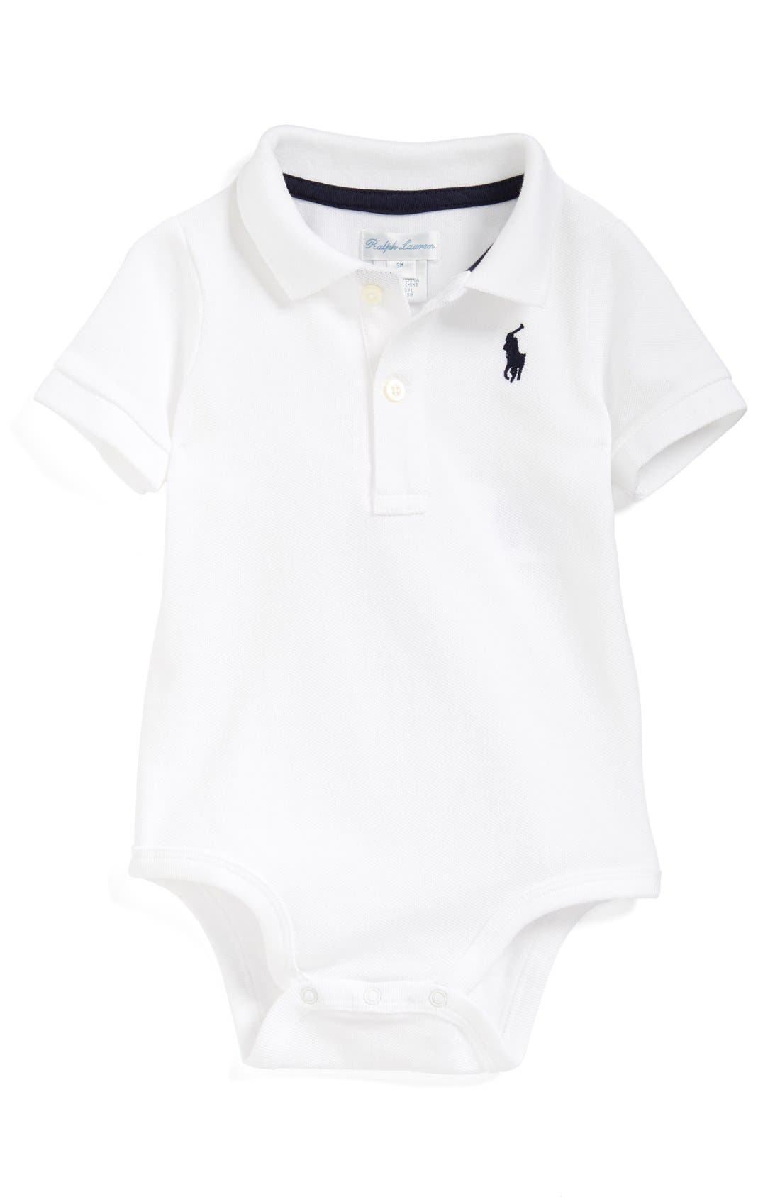 Ralph Lauren Polo Bodysuit (Baby Boys) Nordstrom