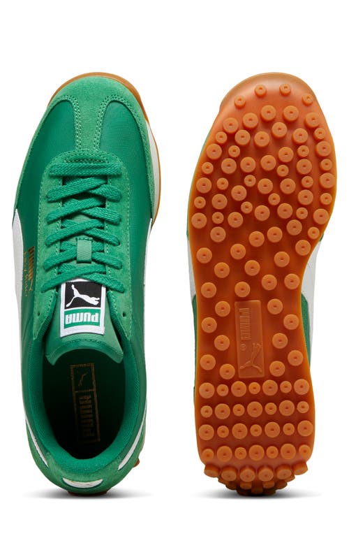 Shop Puma Easy Rider Sneaker In Archive Green- White