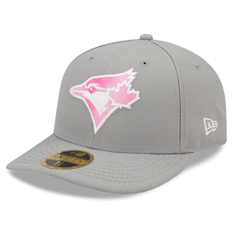 New Era Grey Toronto Blue Jays 2022 Mother's Day Onfield Low Profile