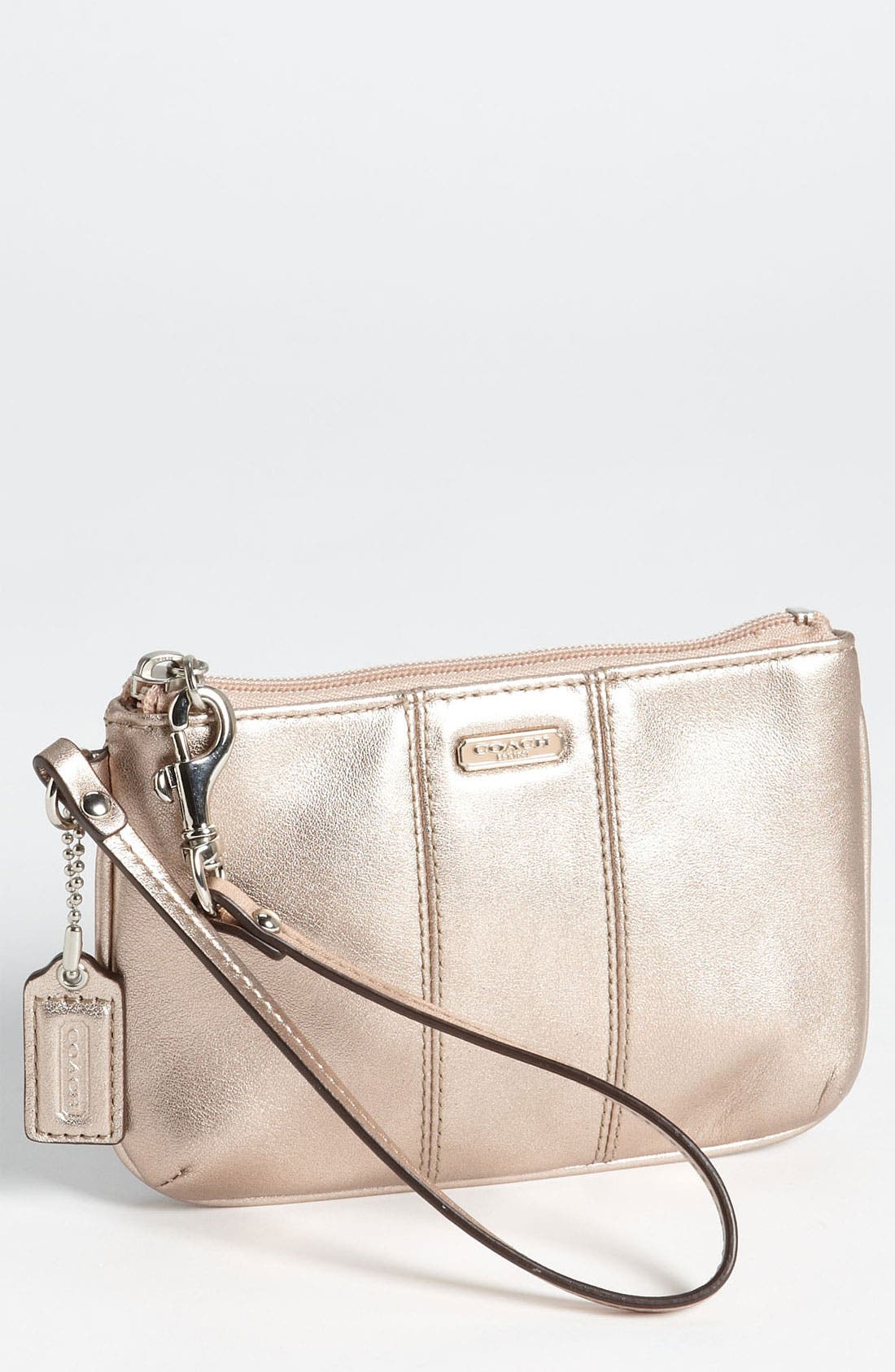 COACH 'Small' Leather Wristlet Nordstrom