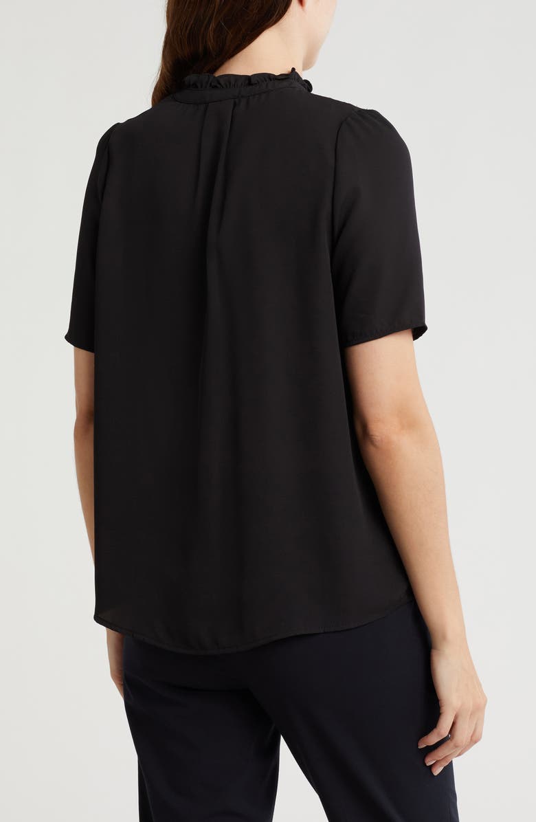 T Tahari Elbow Length Sleeve Pintuck Top Nordstromrack