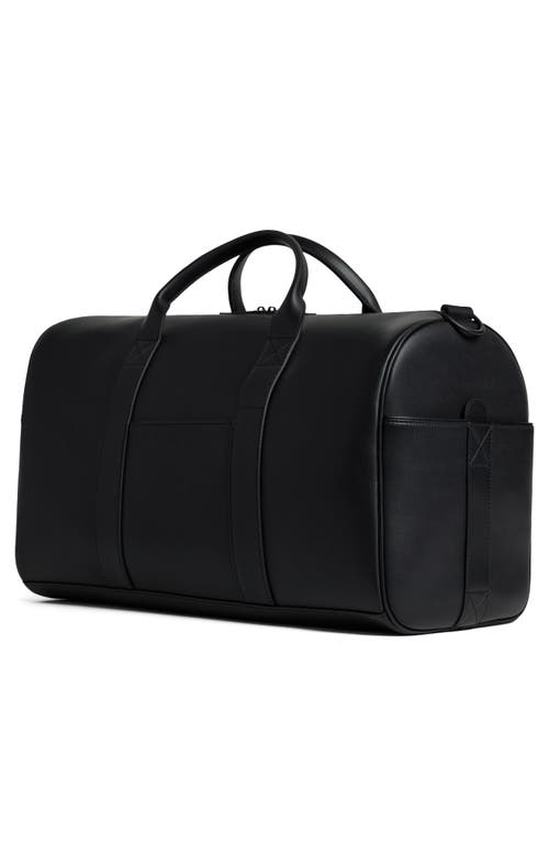Monos Metro Water Repellent Carry All Duffle Bag In Carbon Black
