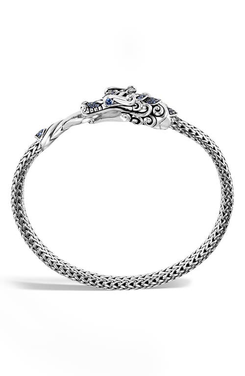 Shop John Hardy Legends Naga Station Bracelet In Silver