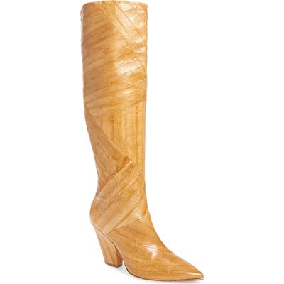 Tory Burch Lila Knee High Boot, Beige