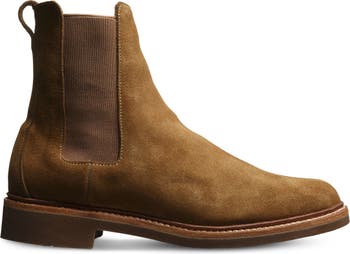 Christian Louboutin Samson Suede Chelsea Boots in Natural for Men