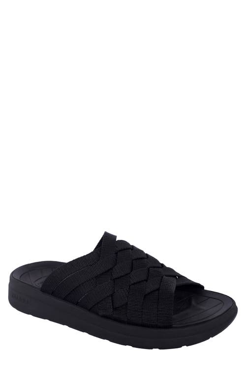 Malibu Sandals Zuma Classic Slide Sandal in Black