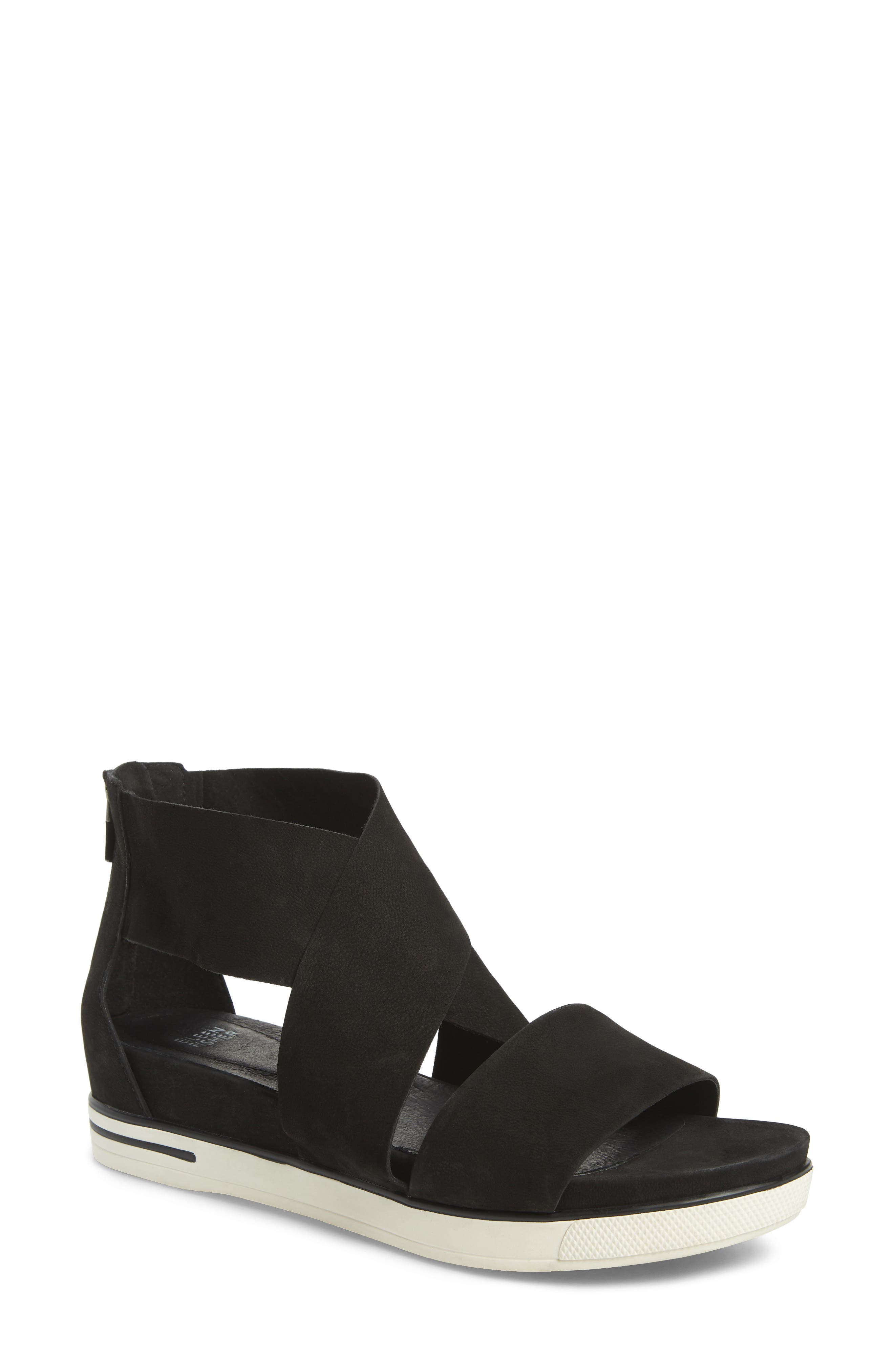 eileen fisher sport platform sandal