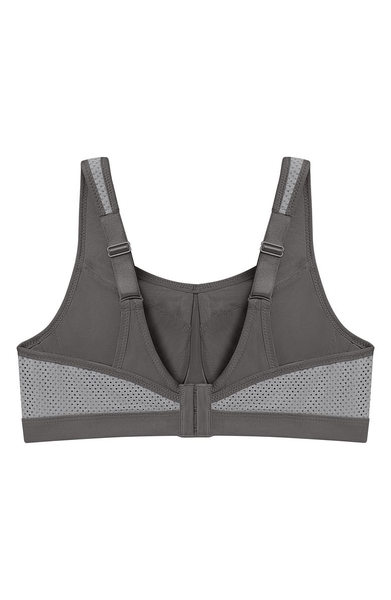 Glamorise High Impact Seamless Underwire Sports Bra, Alternate, color, Grey