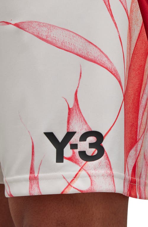 Shop Y-3 X Jfa '24 Away Shorts In Core White