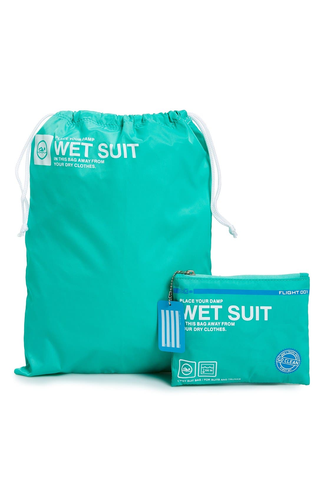 Flight 001 'Go Clean' Waterproof Swimsuit Travel Bag Nordstrom