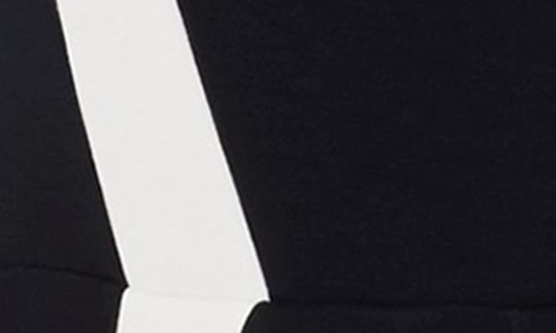 Shop Spanx Airessentials Stripe Jumpsuit In Very Black