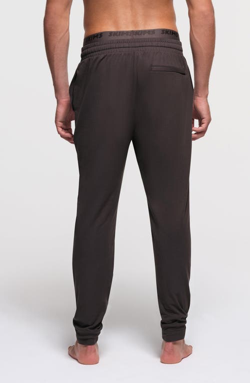 Shop Skims Outdoor Jersey Tapered Joggers In Iron