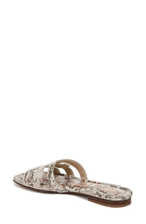Sam Edelman Bay Cutout Slide Sandal In Roccia