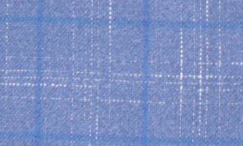 Tailorbyrd Classic Broken Windowpane Sport Coat In Ice Blue