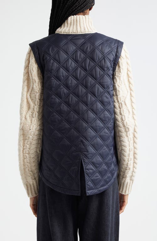 Shop Veronica Beard Patra Mixed Media Jacket In Navy/ivory