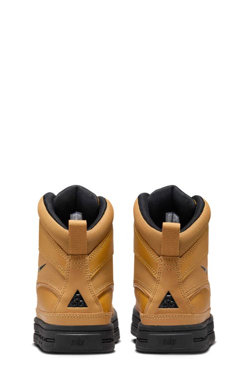 Nike Kids' Woodside 2 Acg Boot In Wheat/black