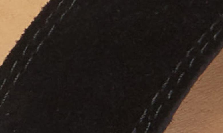 Shop Lucky Brand Garston Espadrille Sandal In Black Suede