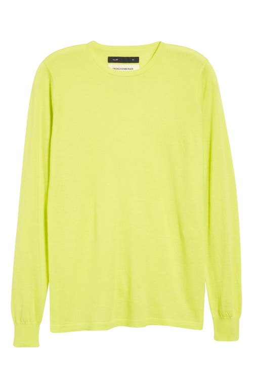 FRENCKENBERGER Long Sleeve Cashmere T-Shirt in Acid