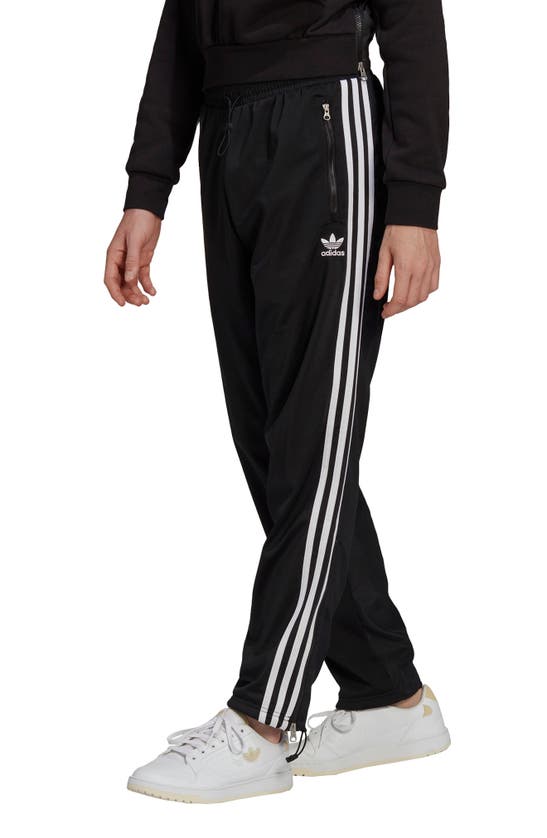 Adidas Originals Adicolor Lock-up 3-stripes Track Pants In Black