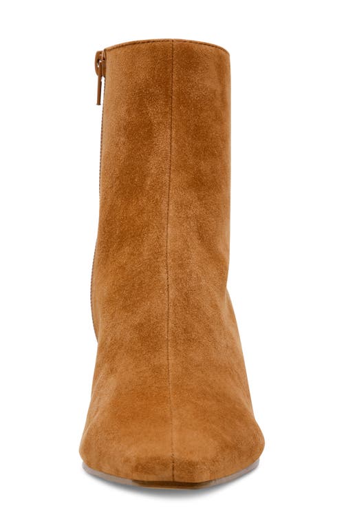 Shop Steve Madden Delvie Bootie In Chestnut Suede