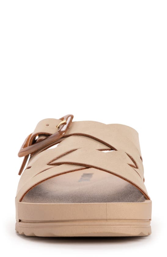 Muk Luks Grand Shayna Slide Sandal In Stone