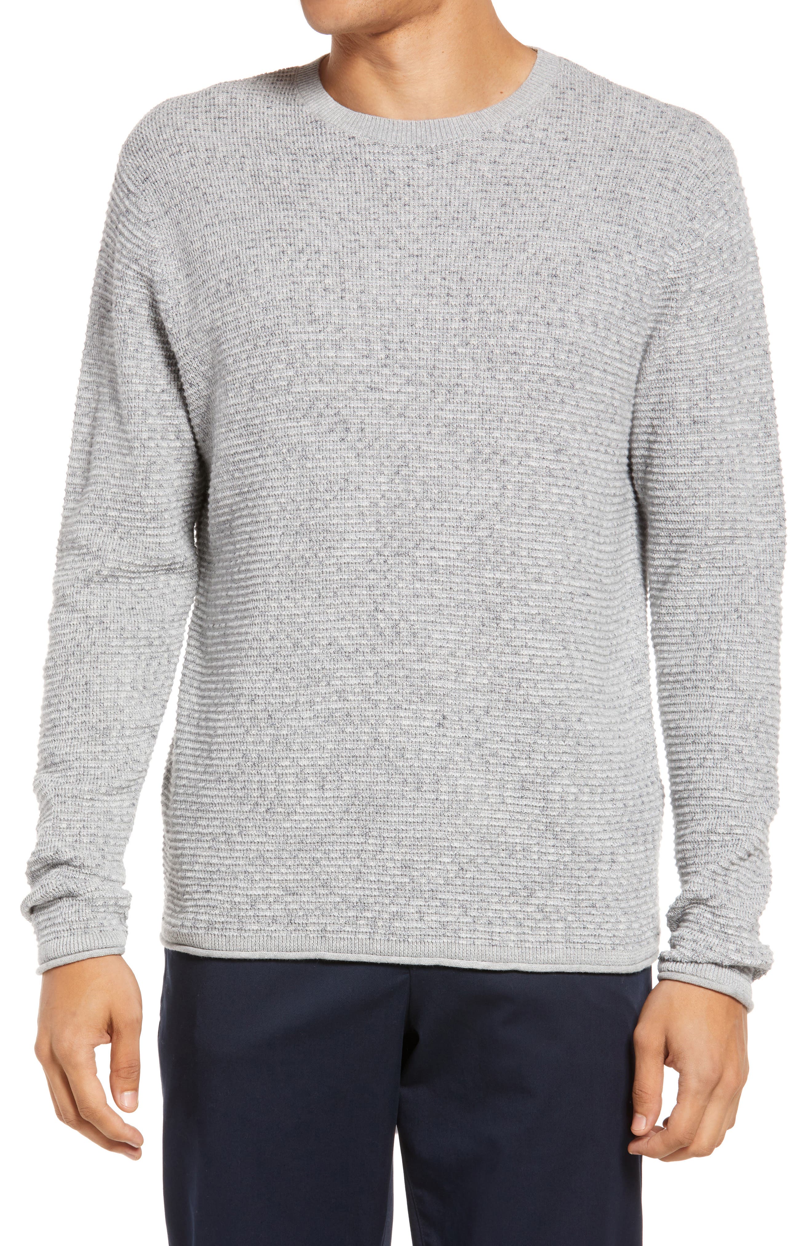 mens gray sweater