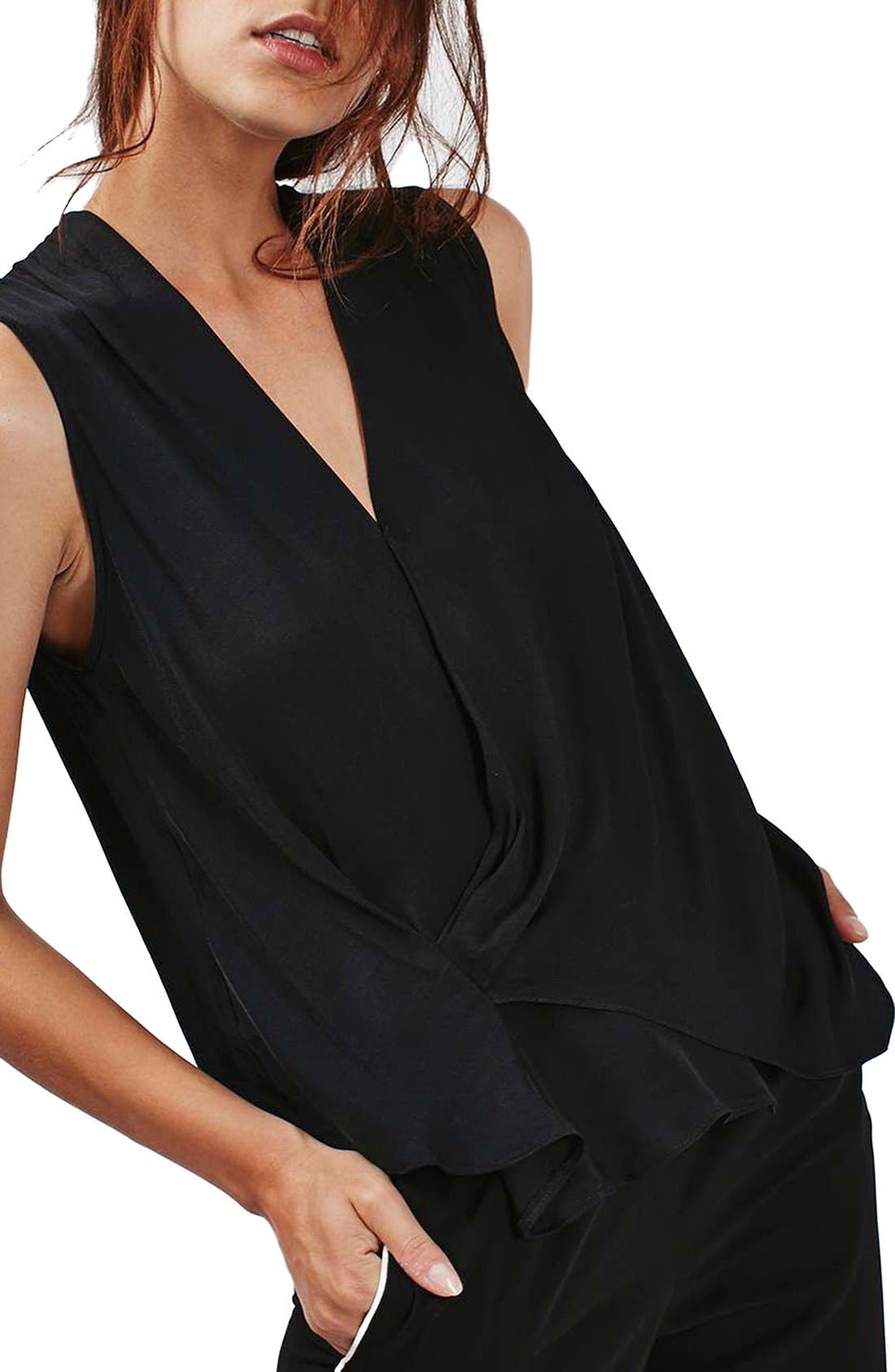 Asymmetrical Drape Blouse Nordstrom