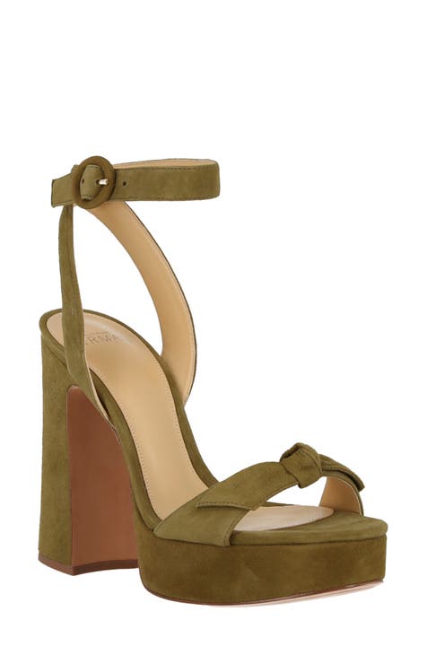 Clarita Platform Knotted Sandal (Women)