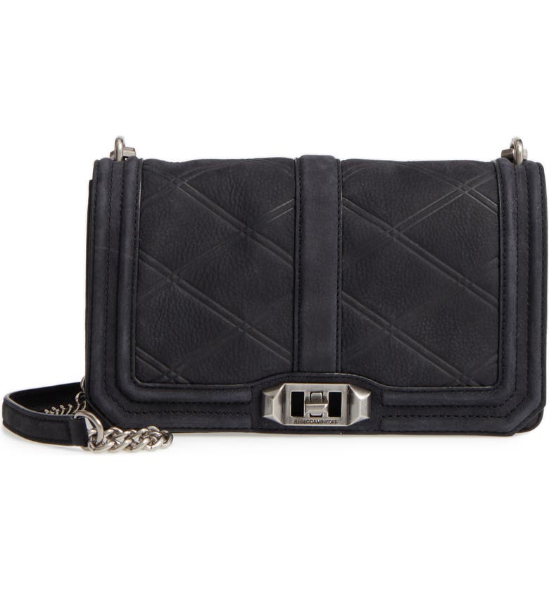 Rebecca Minkoff Love Nubuck Crossbody Bag | Nordstrom