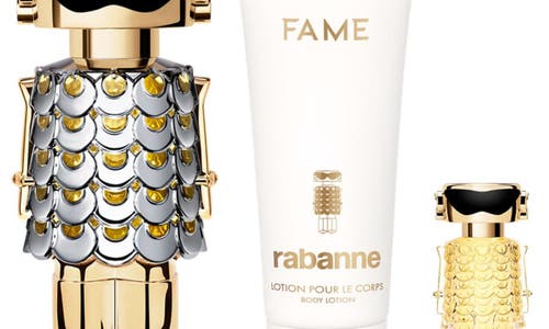 Rabanne Fame Eau De Parfum 3-piece Gift Set $185 Value In No Color