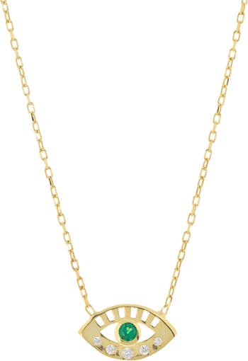 Argento vivo hot sale evil eye necklace