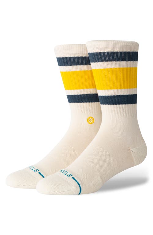 Shop Stance Boyd Crew Socks In Cream