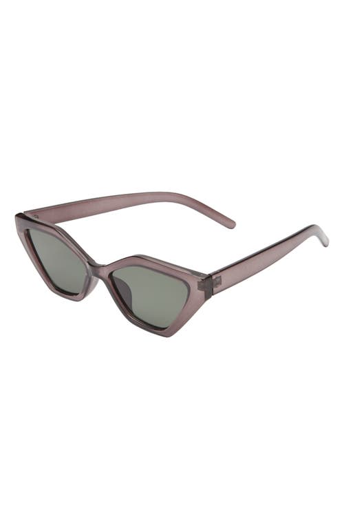 Shop Bp. 55mm Cat Eye Sunglasses In Clear Grey