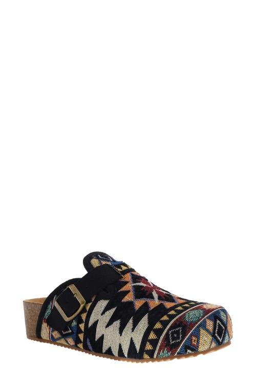 Dirty Laundry Magnolia Clog in Black Multi 