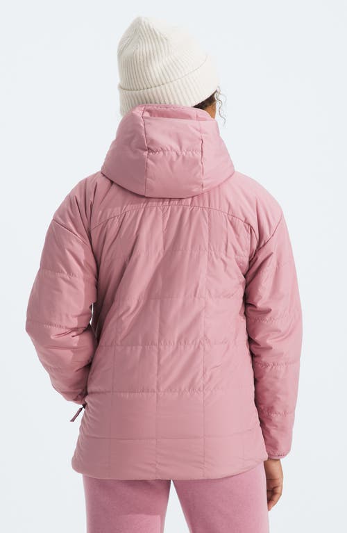 Shop The North Face Kids' Shasta Water Repellent Reversible Hooded Jacket In Mauve