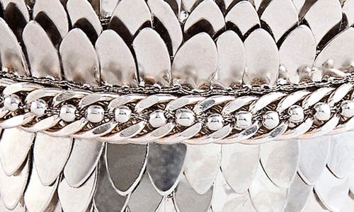 Deepa Gurnani Gigi Cuff Bracelet In Silver Tone