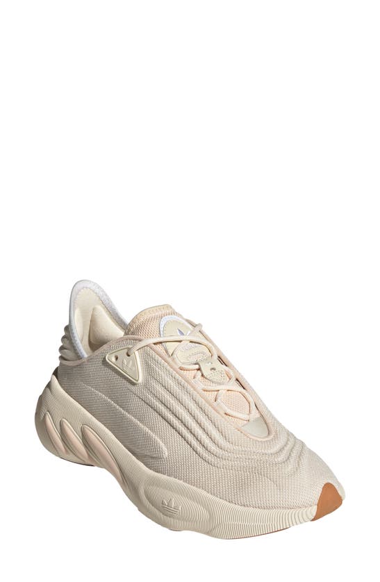 Adidas Originals Adifom Sltn Sneaker In Ecru / Bliss/ White