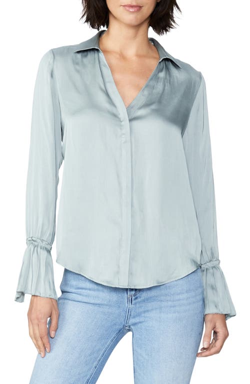 PAIGE Abriana Button-Up Shirt in Slate at Nordstrom, Size Medium