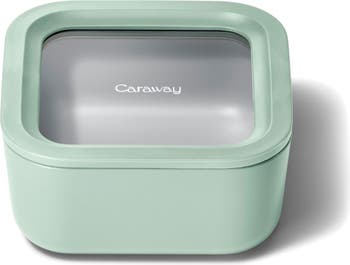 CARAWAY 4.4-Cup Glass Food Storage Container