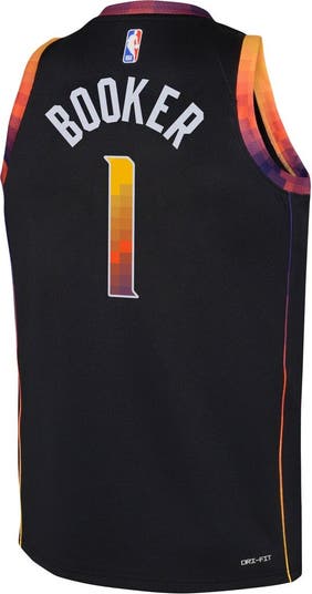 Jordan Brand Youth Jordan Brand Devin Booker Black Phoenix Suns Swingman Jersey Statement Edition Nordstrom