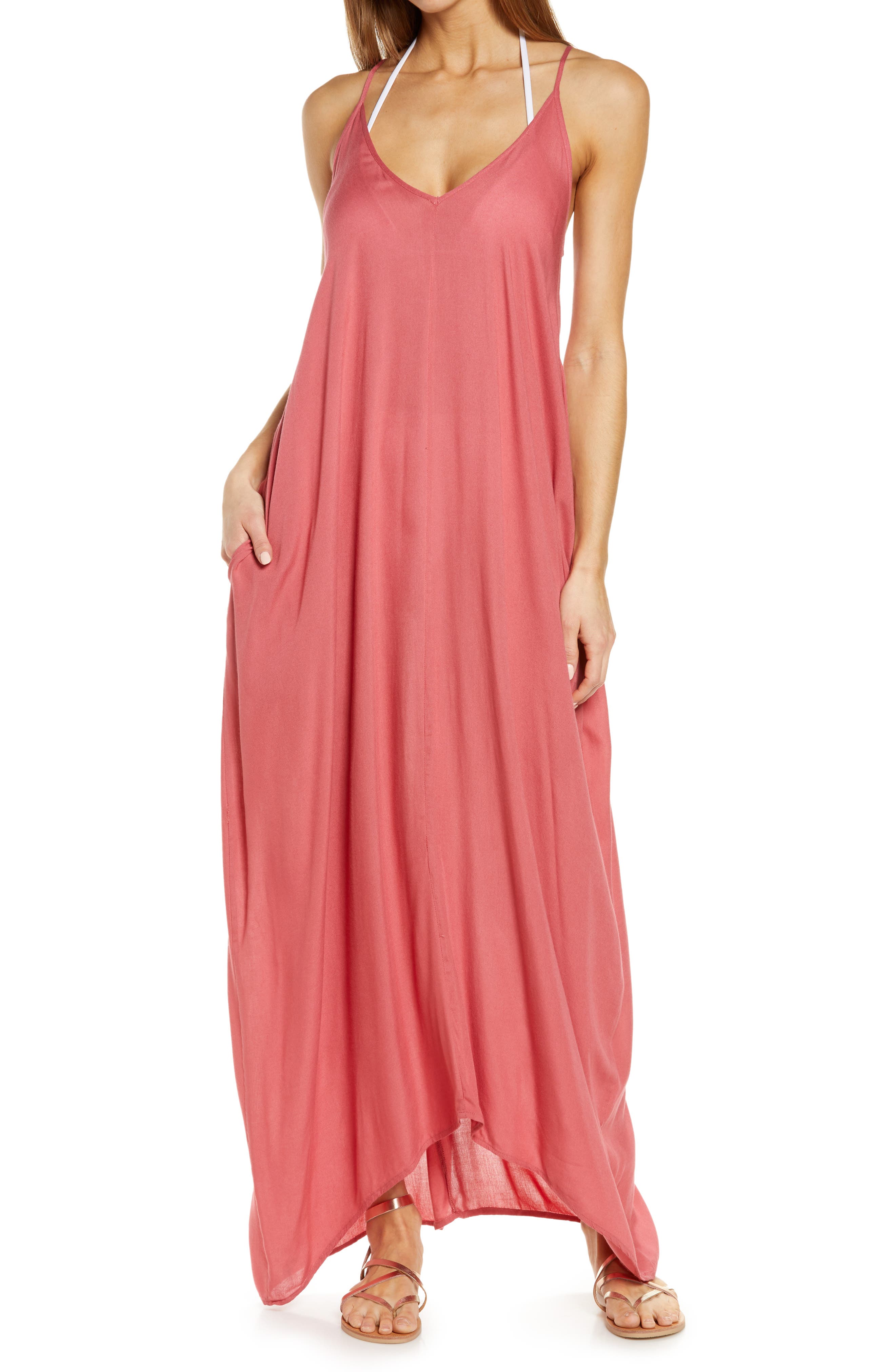 nordstrom dusty rose dress