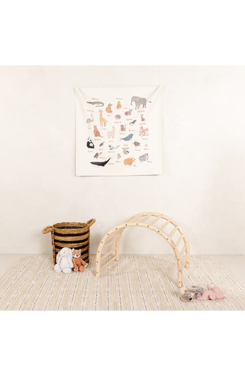 Shop Gathre Small Tapestry In Animal Alphabet