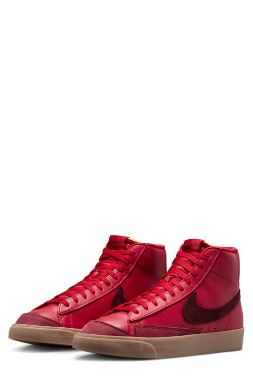 Nike Blazer Mid '77 Vintage Sneaker In Red
