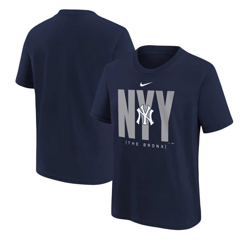 Shop Nike Youth  Navy New York Yankees Scoreboard T-shirt